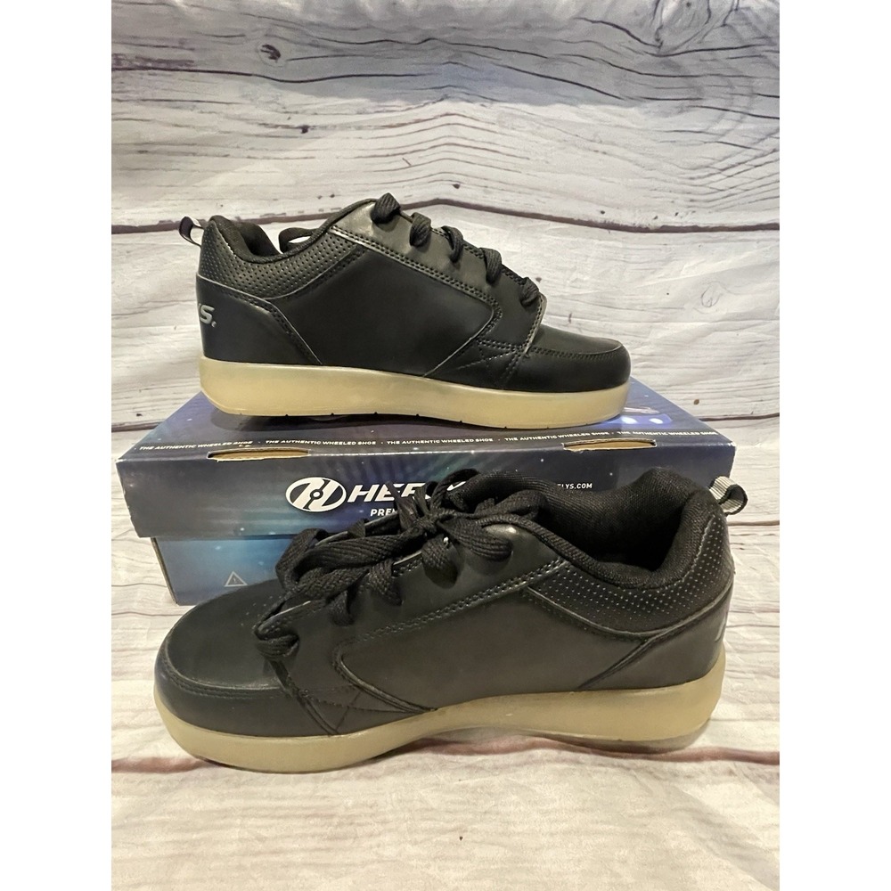 New In Box - Heelys Men's Premium 1 Low Black Skate Sneakers Shoes Size 9
